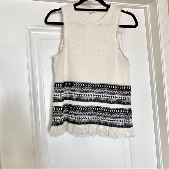 Madewell Villagrove Sweater Tank | Bright Ivory - Picture 5 of 8